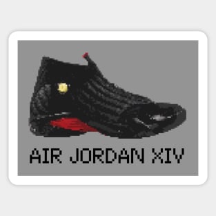 AJ XIV - Pixelated art Sticker